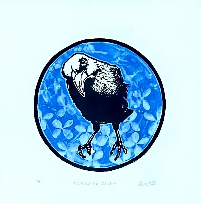 Hydrangea Raven by Sara Mayman 