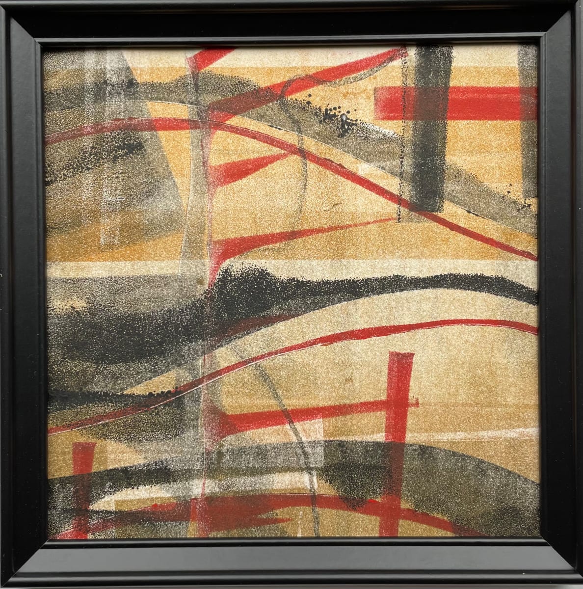 Monoprint I by Nanette Roche 