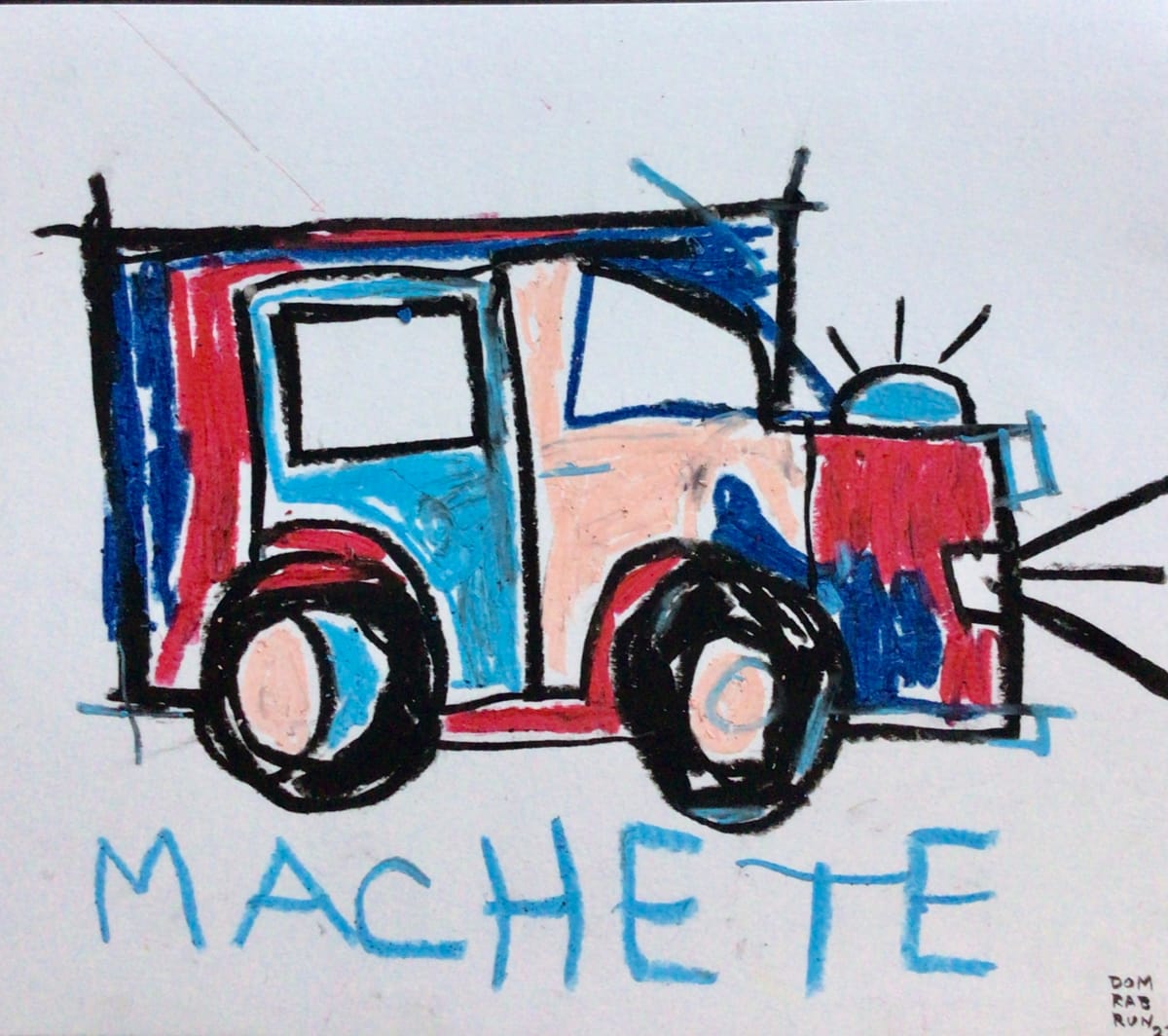 Machete, Mark 2 Vevehicle by Dominick Rabrun 