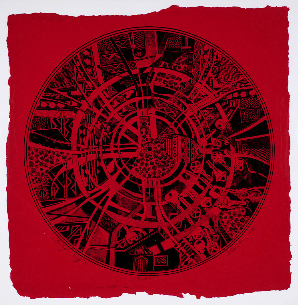 Red Home by Oletha Devane, Image 1.