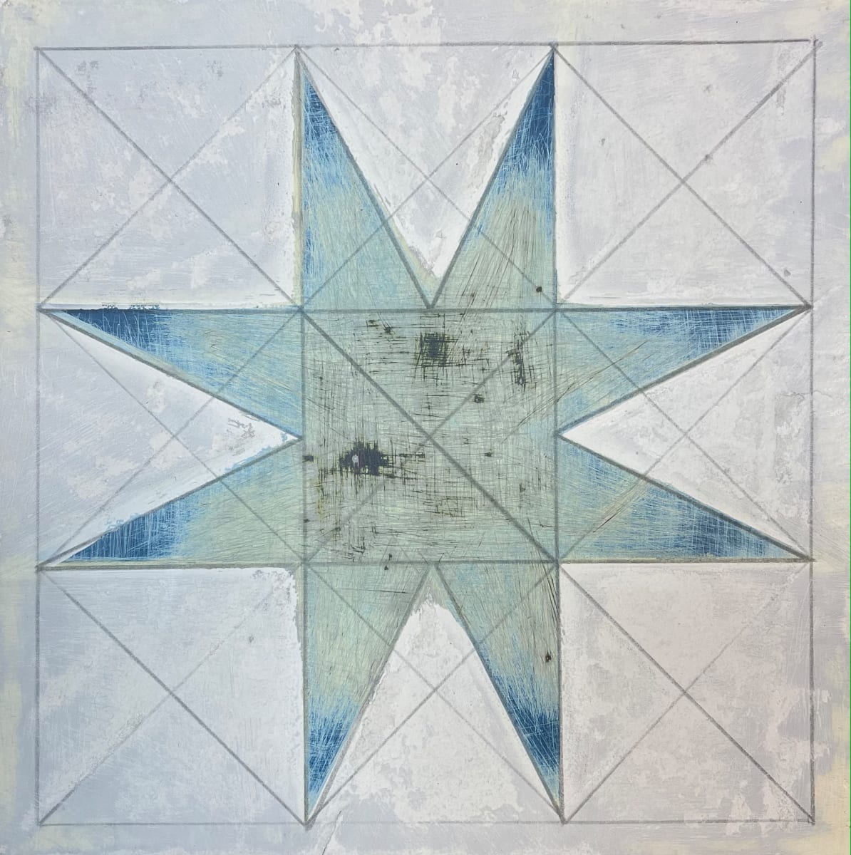 Star Quilt Block 1 by Adi Segal 
