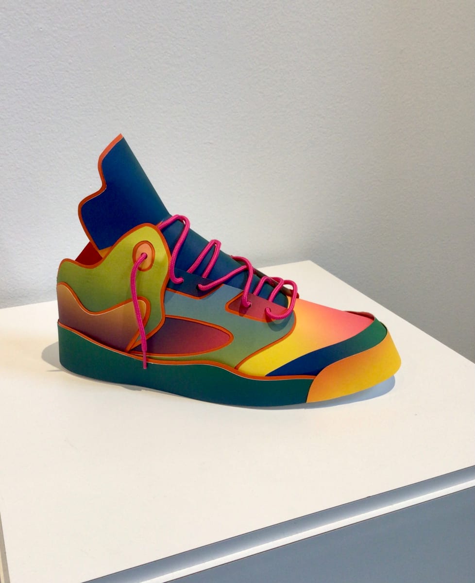 Shoe Collaboration with Andy Yoder by Gail Shaw-Clemons 