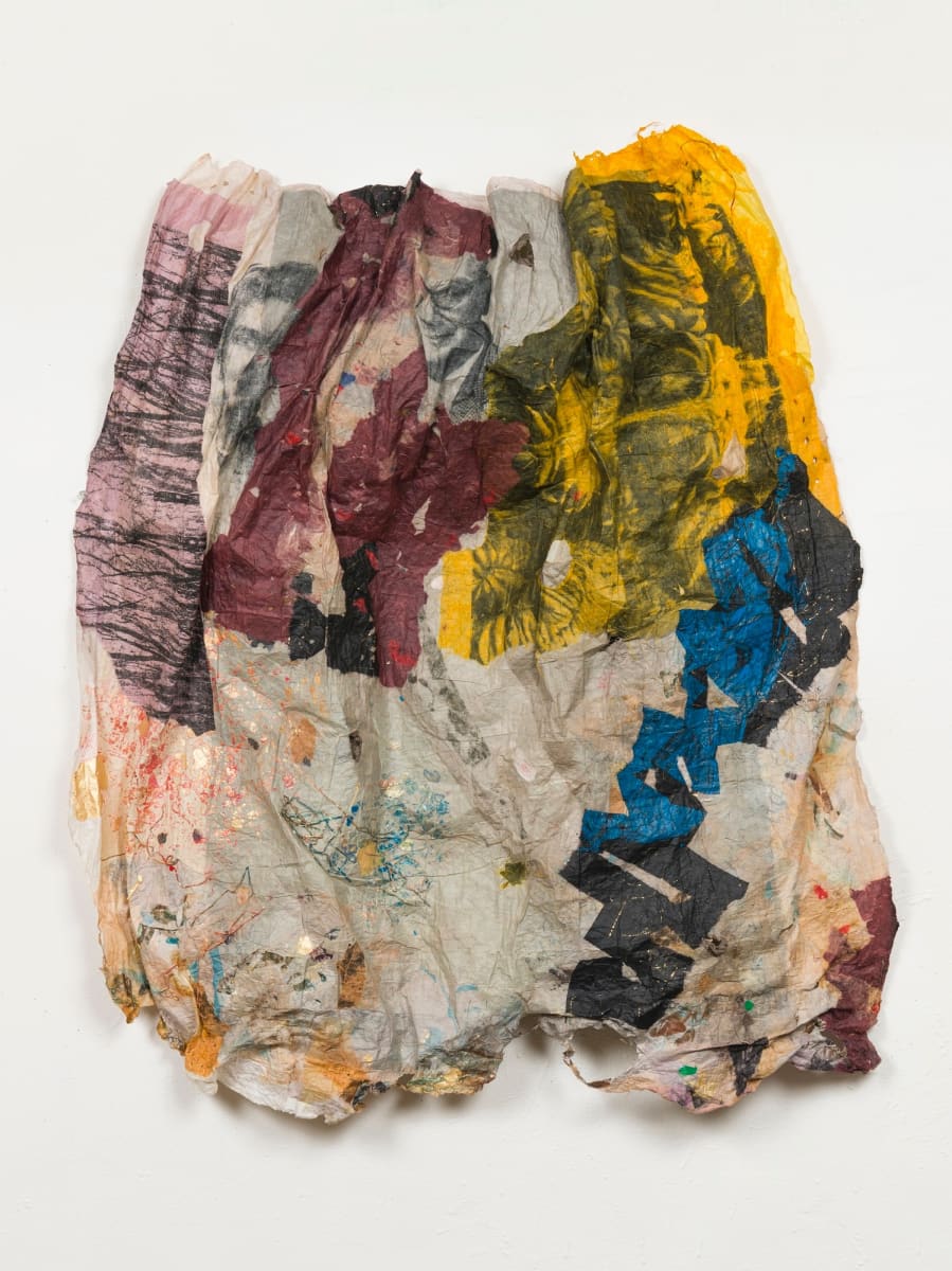Joomchi/Prints to Pleats One by Barbara Straussberg, Image 1.