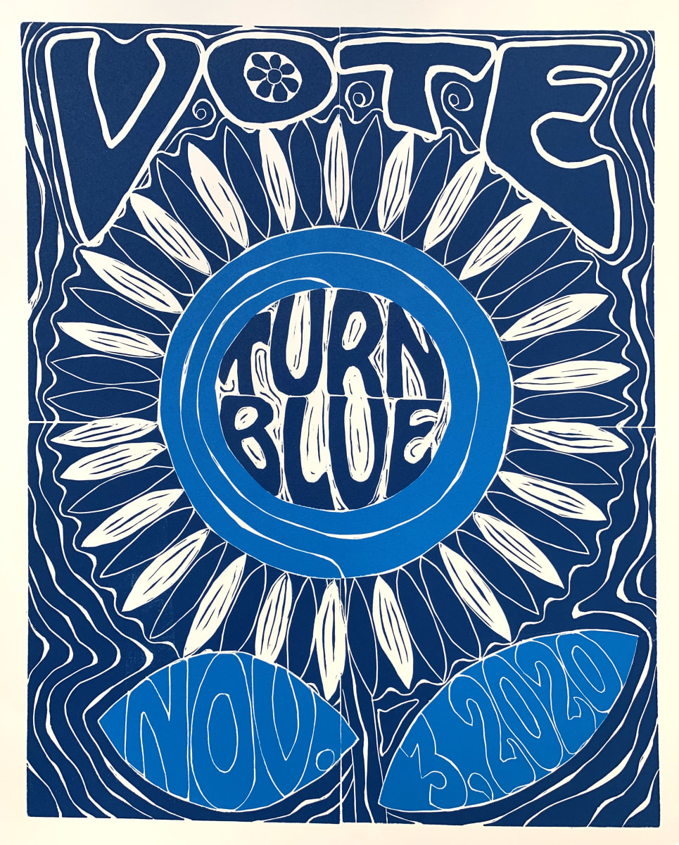 Turn Blue by Donna Padian 