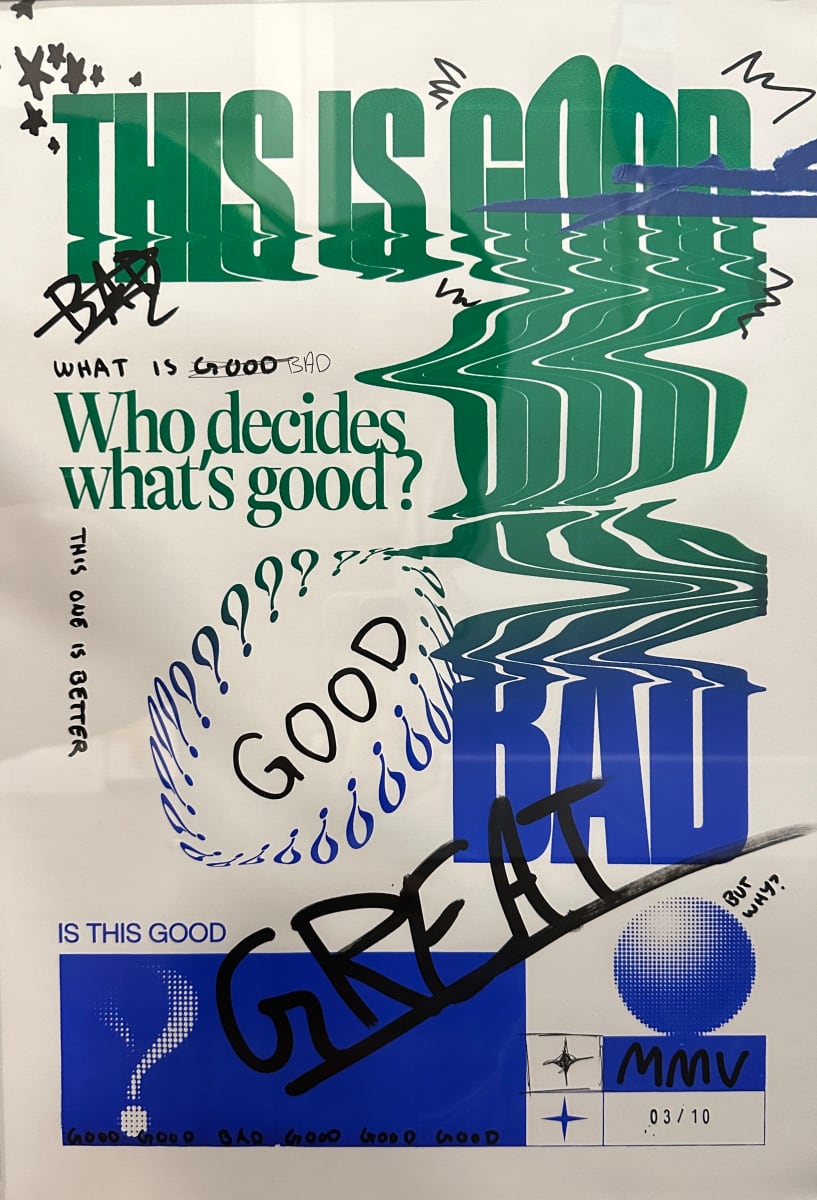 Good VS Bad by Marcella Verchio 