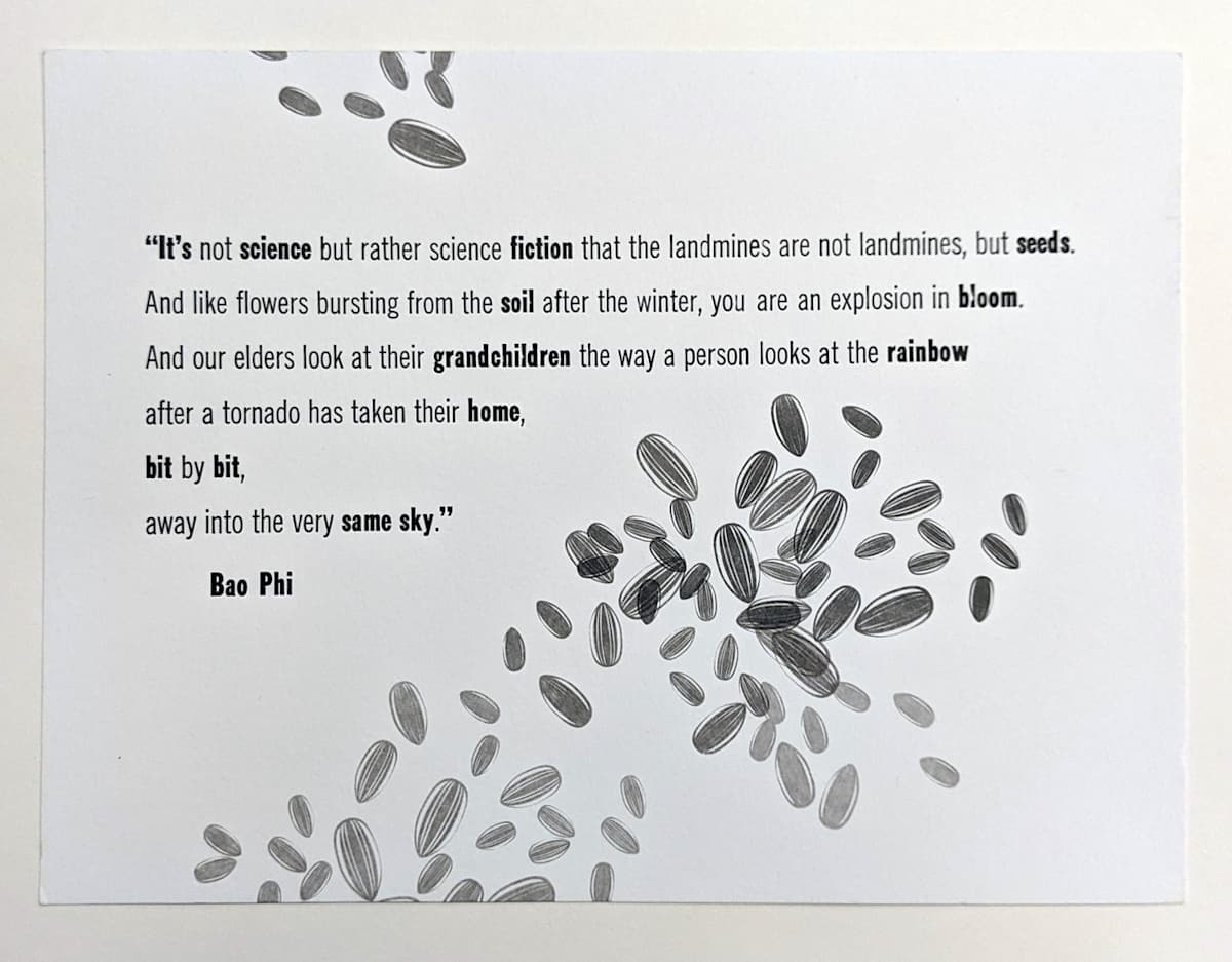 Seeds by Patrick Vincent 