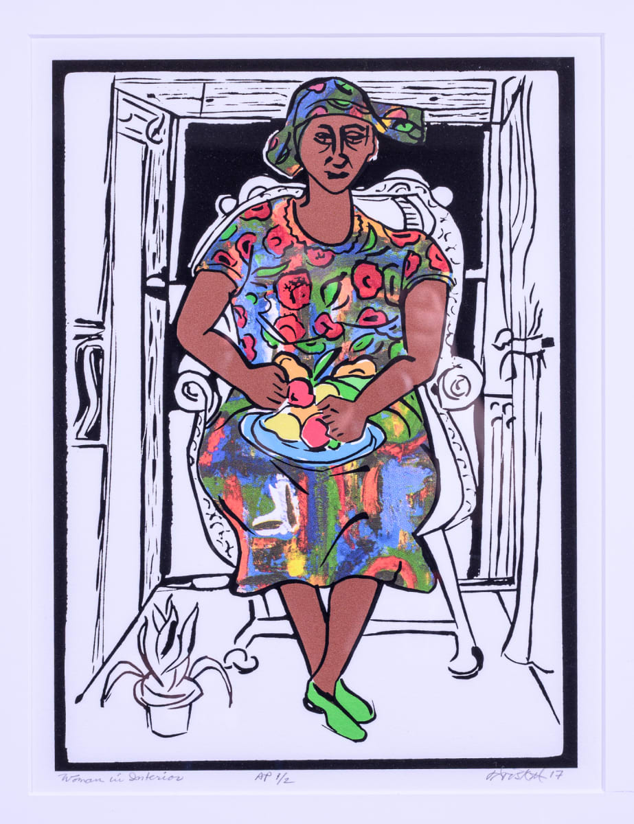 Woman in Interior by David C. Driskell  Image: Photograph by Stereovision