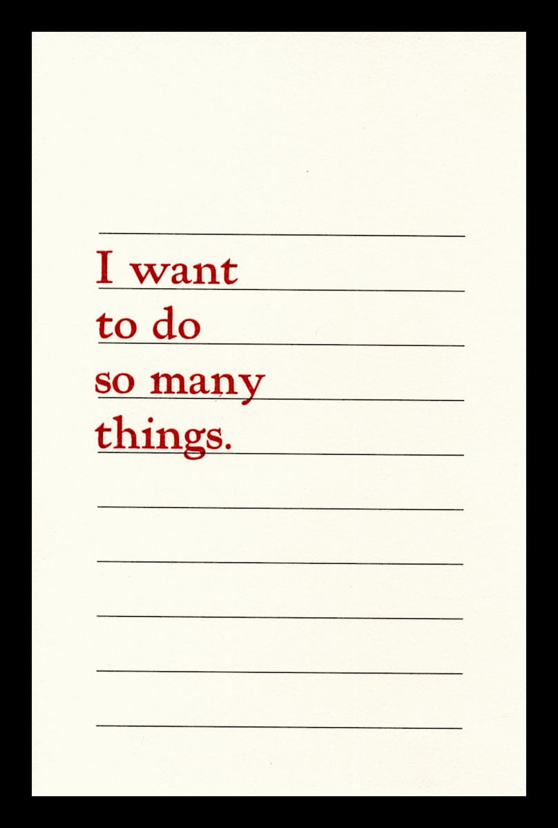 I want to do so many things by Poojana Prasanna, Image 3.