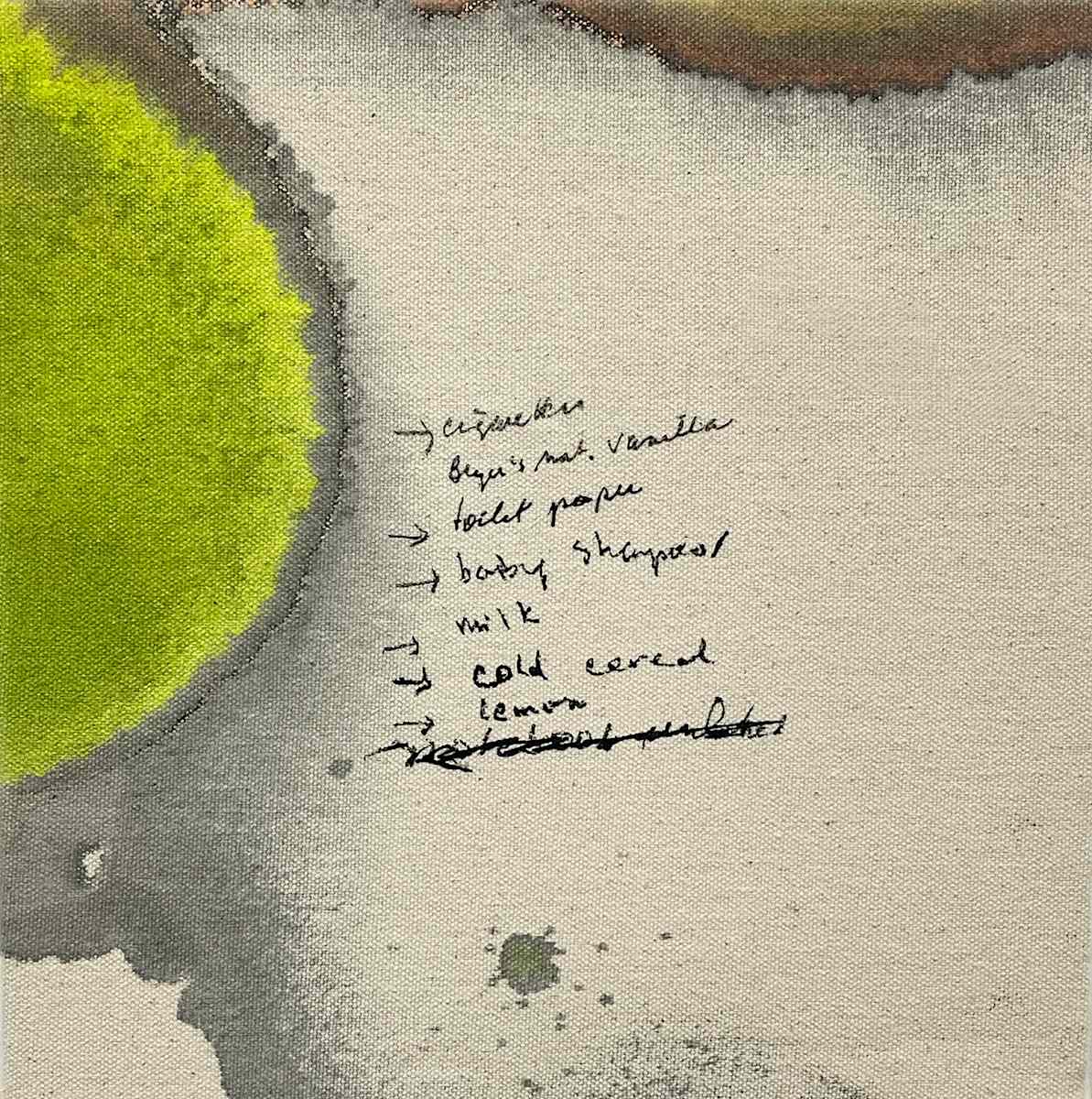 Necessities (cigarettes) by Leslie Holt 