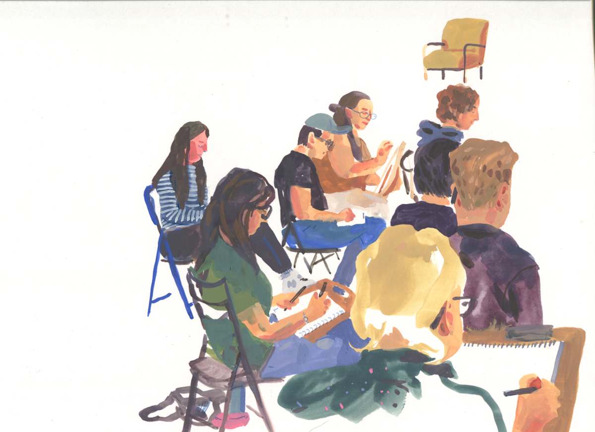 Drawing Nite Oct 8, 2025 by Lenora Yerkes 