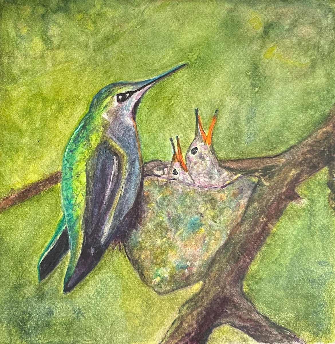 Hummer Nest by Dee Elle 