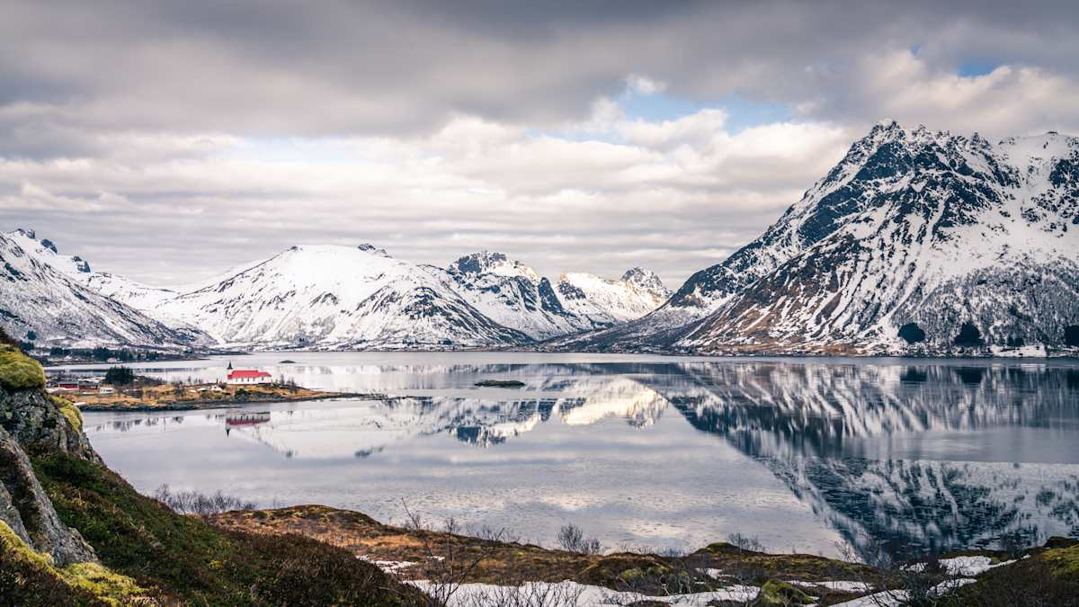 Austnespollen Viewpoint - Reflection by Juan Matorras 