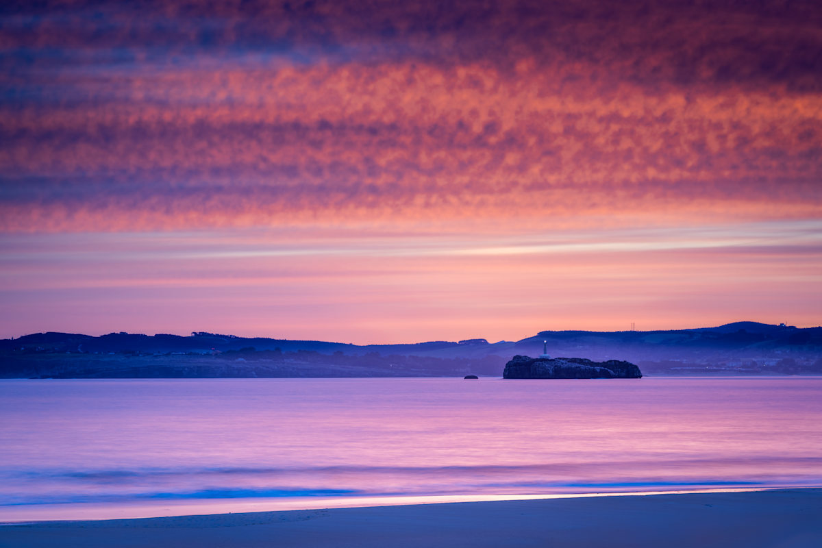 El Sardinero - Purple Sea (Size B) 1/30 by Juan Matorras 