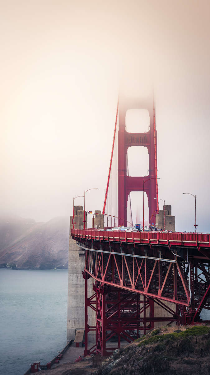 Golden Gate Bridge - Approach by Juan Matorras, Image 1.