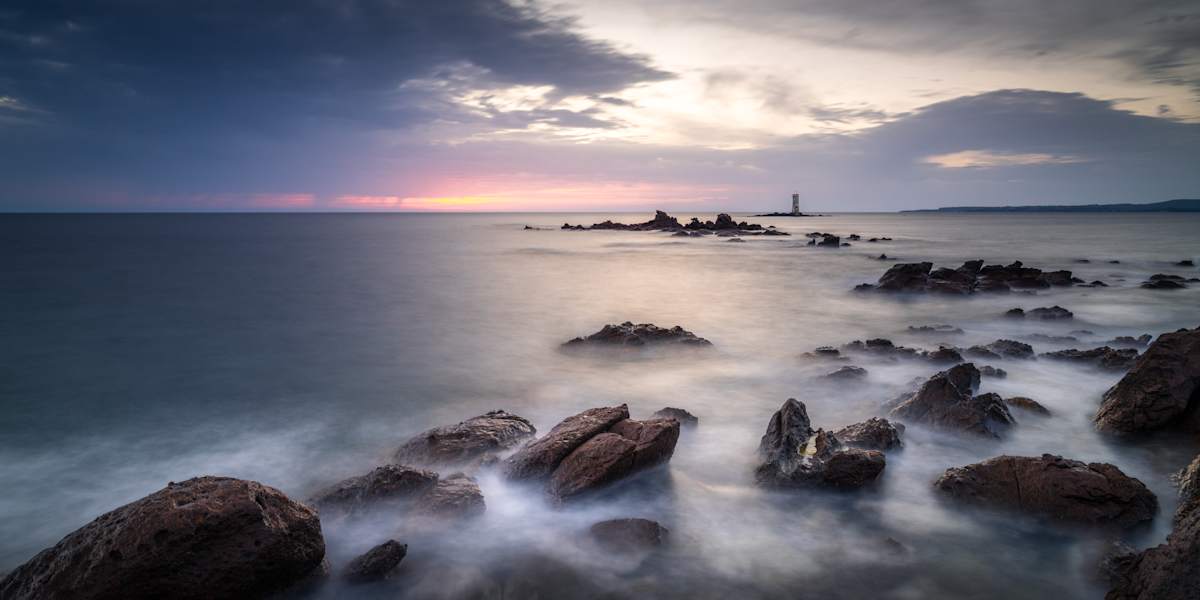 Mangiabarche - Stone Path to the Lighthouse by Juan Matorras 