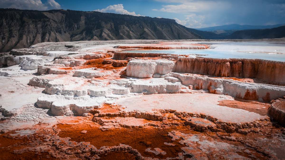 Yellowstone - Mammoth Springs by Juan Matorras 