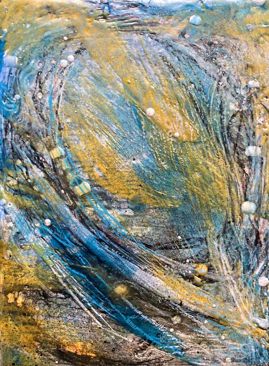 Delight by Barbara Talbott  Image: Encaustic Painting