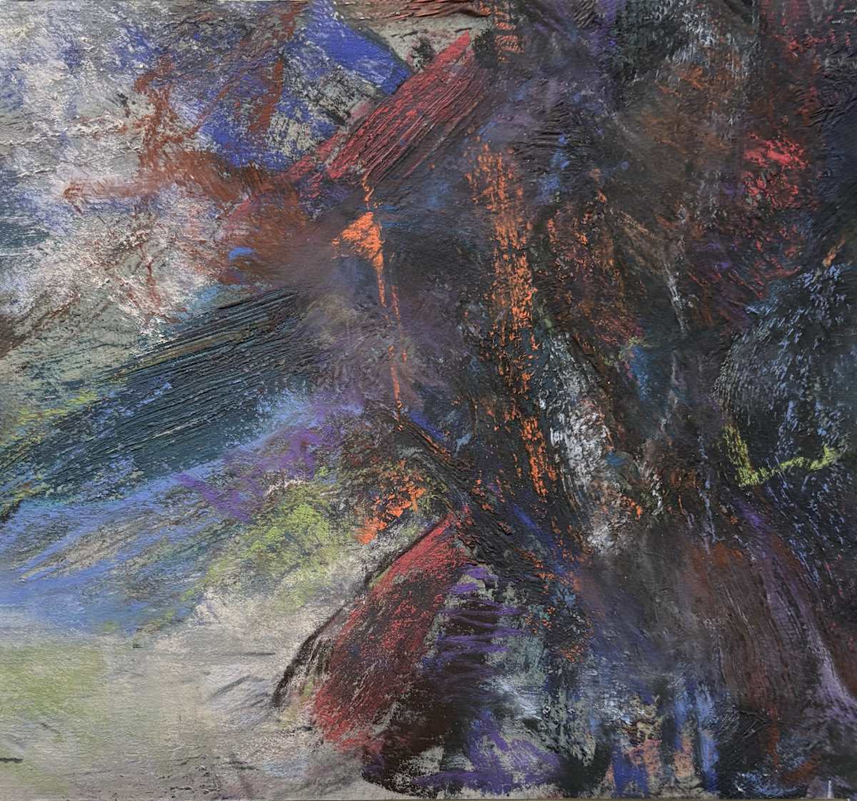 Pastel Abstract 16 by Barbara Talbott 