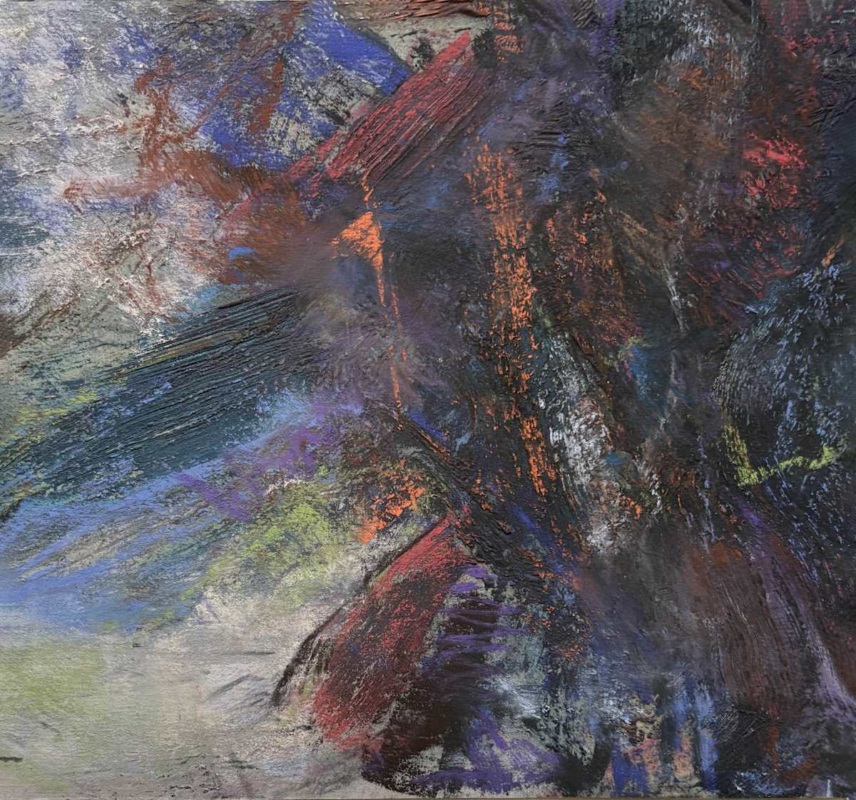 Pastel Abstract 16 by Barbara Talbott, Image 1.