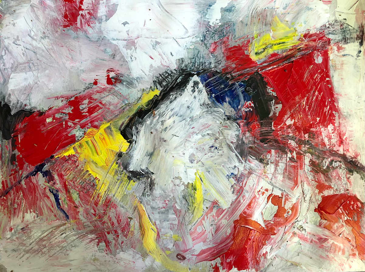 Unstrung by Barbara Talbott  Image: Acrylic Painting on Watercolor Paper