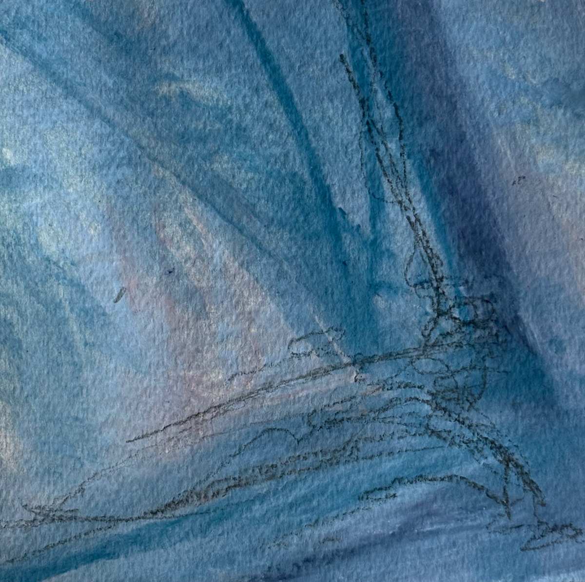 Pastel Abstract Painting 2 by Barbara Talbott  Image: Pastel, Mixed Media Abstract Painting