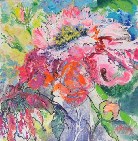 Fanciful Bloom I by Margaret Bragg 