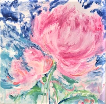 Peony Pizzazz 3 by Margaret Bragg 