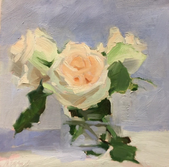 Garden Roses by Monique Lazard 
