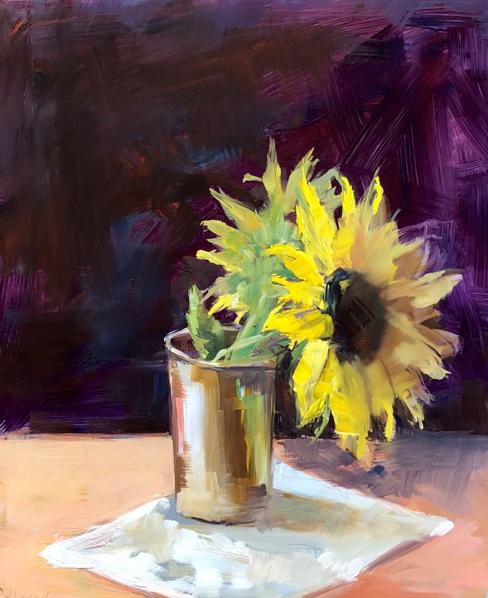 Sunflower by Monique Lazard 