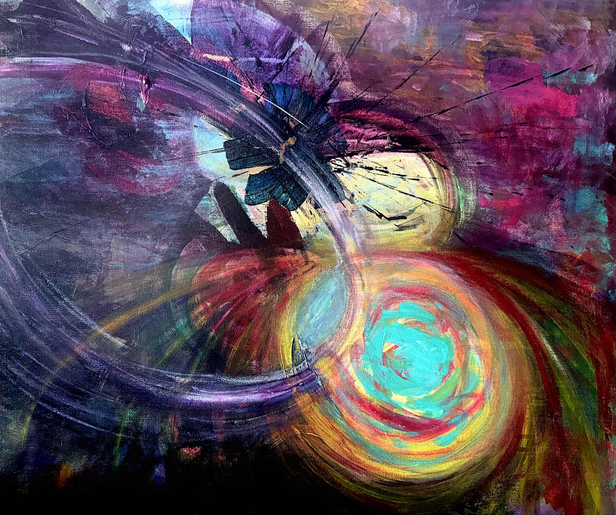 When Time Bends by Christine D. Forest, Image 1.