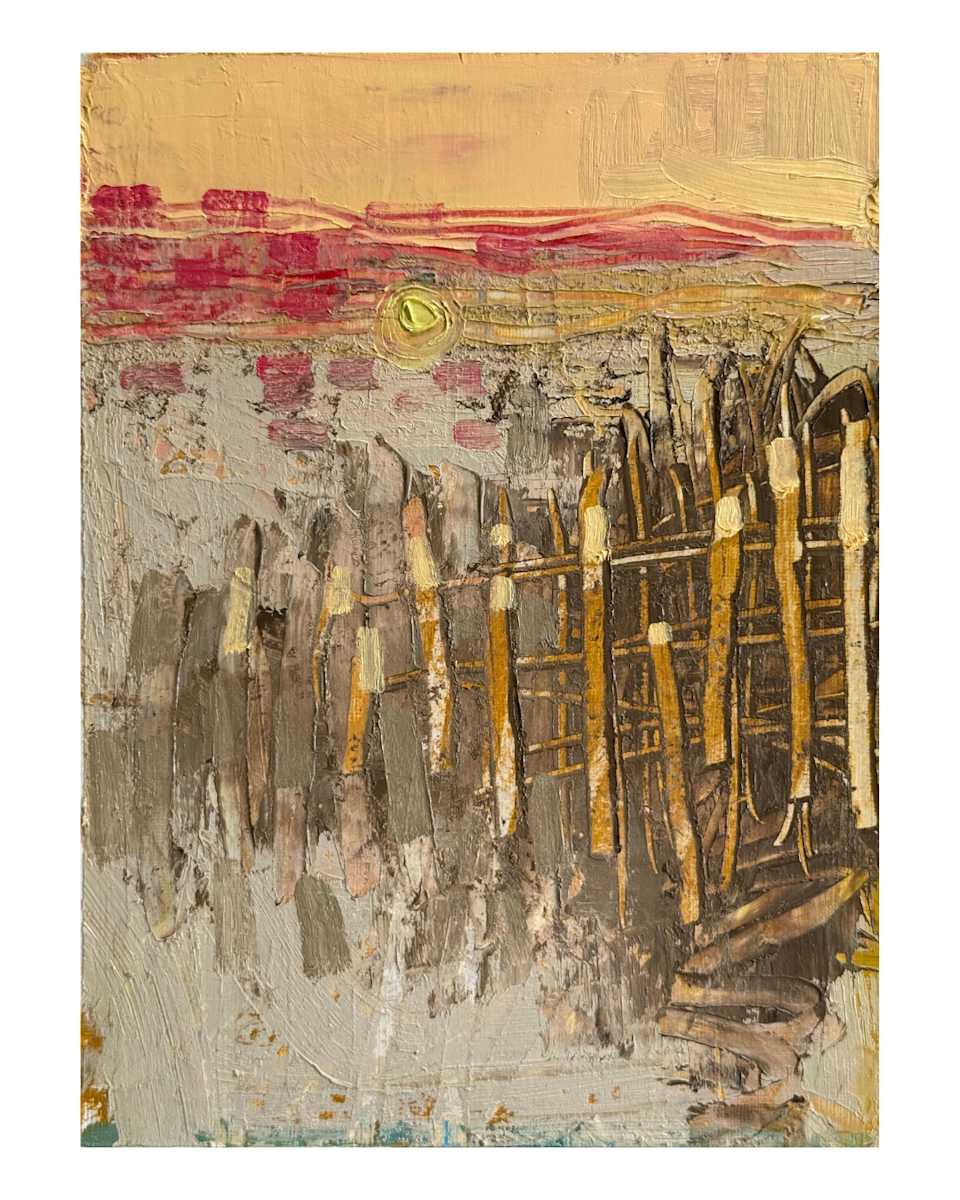 White Picket Fence 3 (Lifelines) by Elena Behrakis 