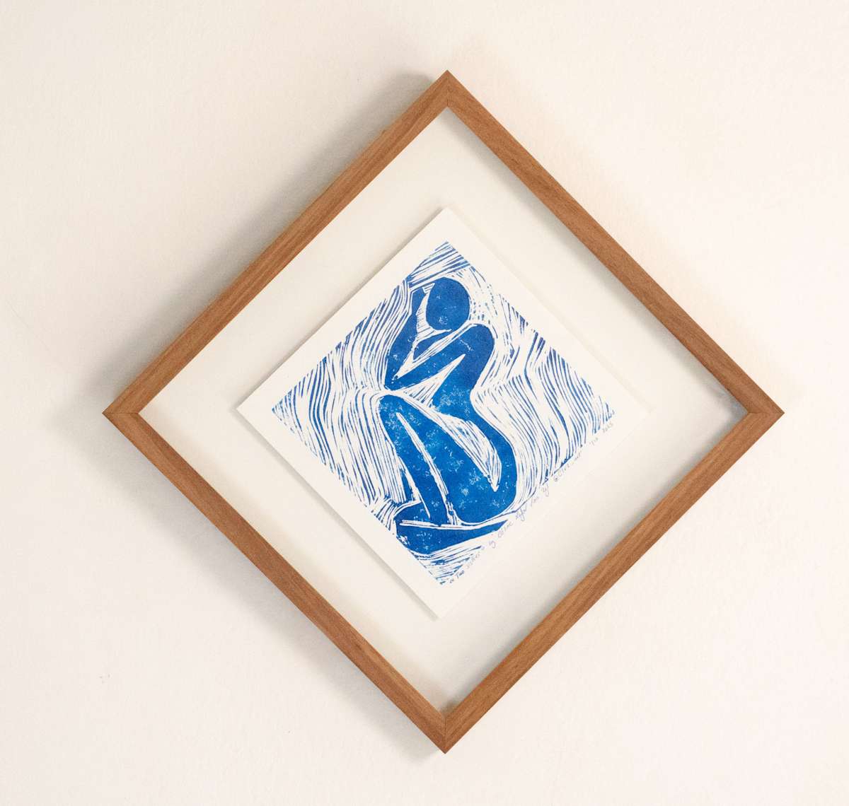 Blue siter L by CELINE LEFORT, Image 1.