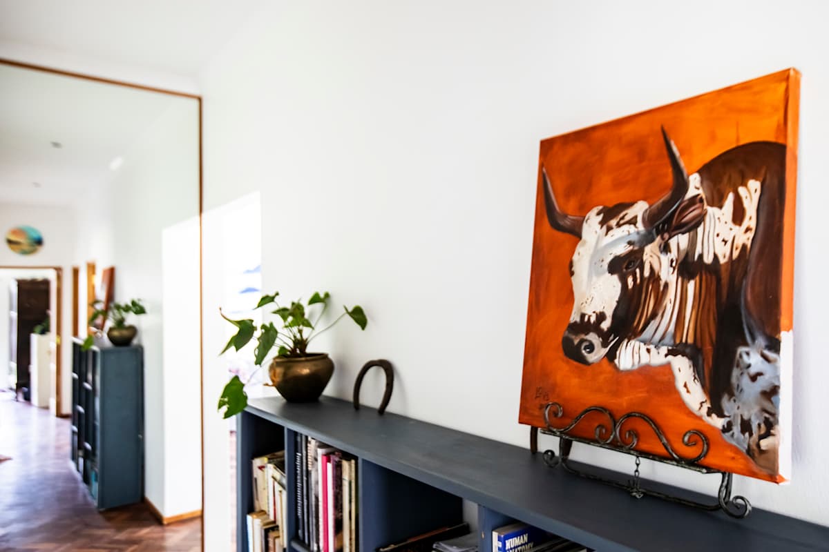 Nguni Cow by CELINE LEFORT 