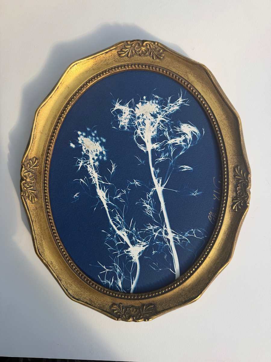 Queen Anne’s Lace (Oval) by CELINE LEFORT, Image 2.