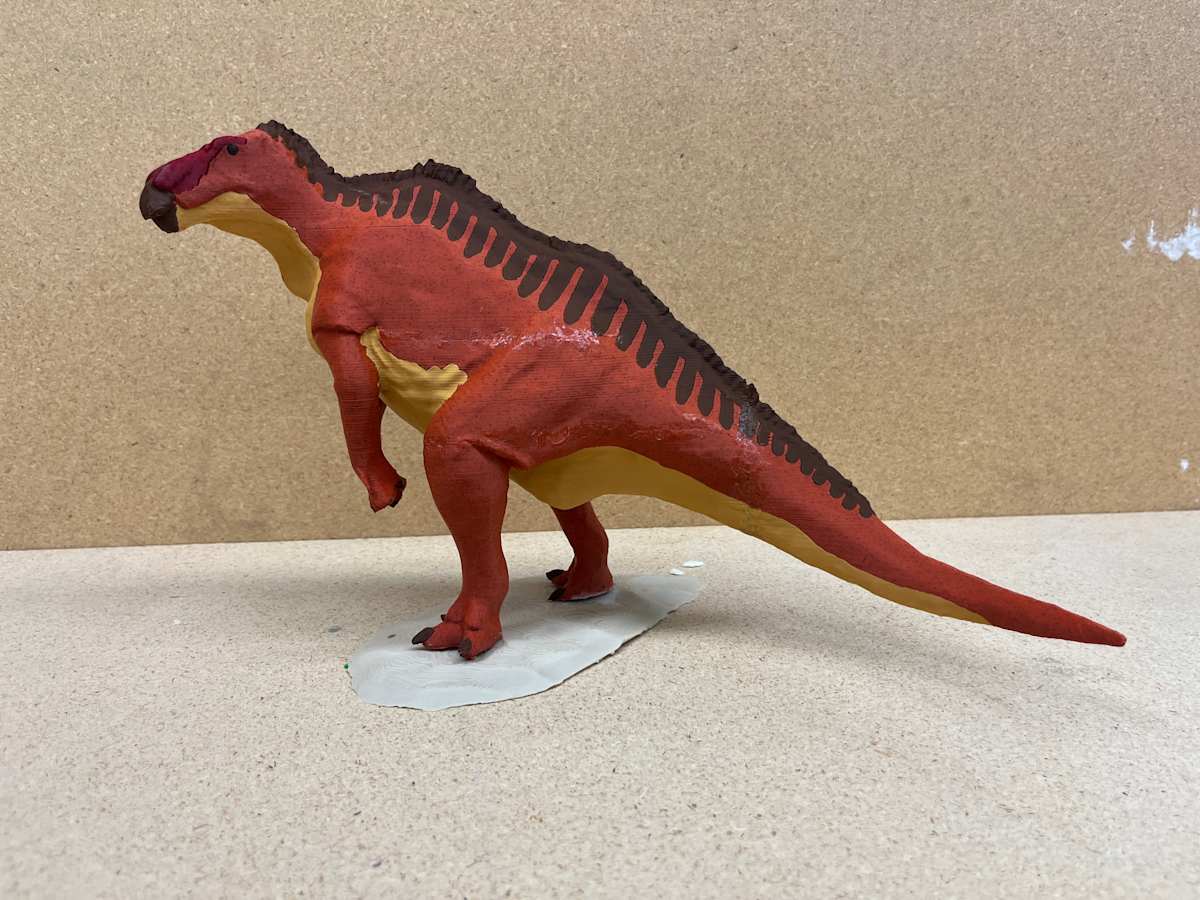 Shantungosaurus model by Andrew Bovenzi, Image 18.