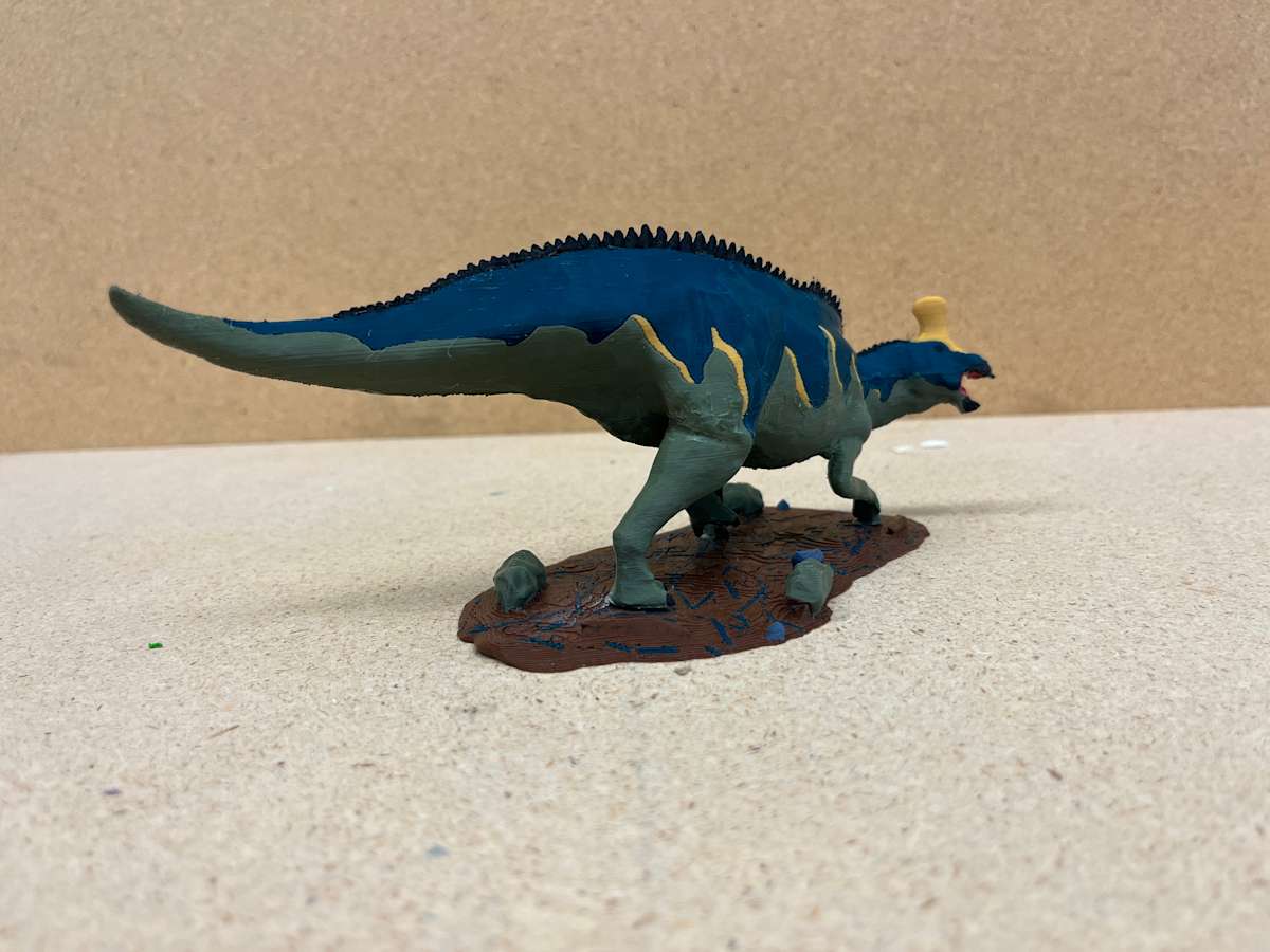 Pararhabdodon model by Andrew Bovenzi, Image 12.