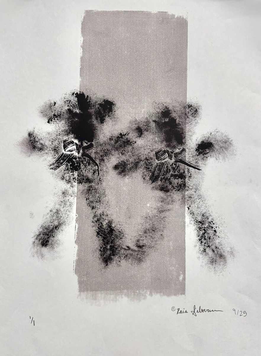 Bear Monoprint by Raia Silverman, Image 1.