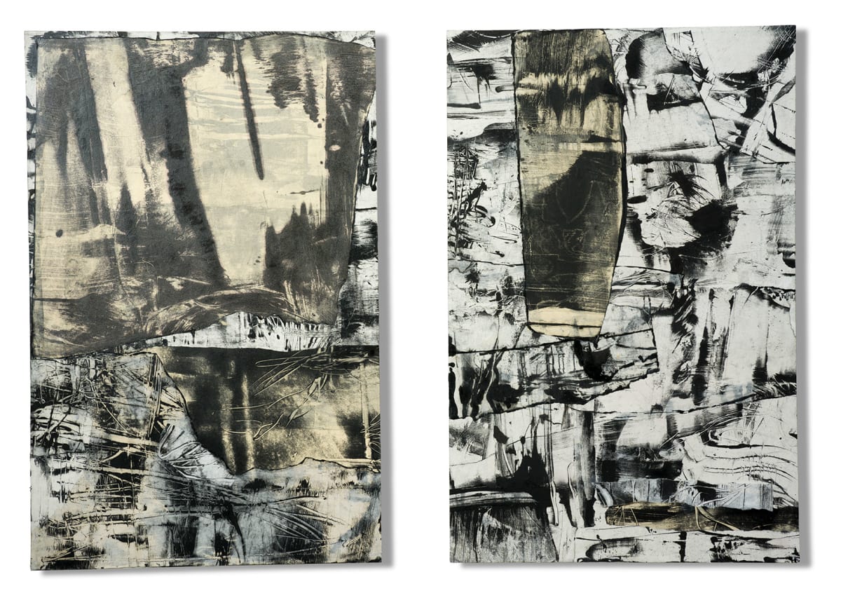 Koan 16 (Urban Diptych) by Paula Roland  Image: Full image jpg