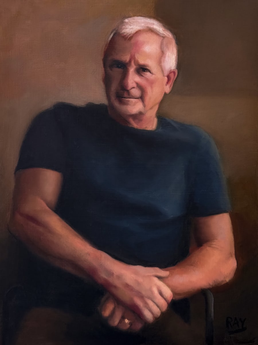 Gentleman Farmer by Alan Douglas Ray  Image: Alan Douglas Ray, "Gentleman Farmer", 16" x 12", Oil on Panel