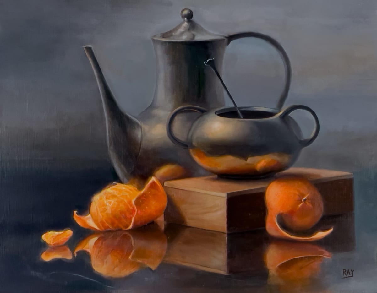 Daybreak by Alan Douglas Ray  Image: Alan Douglas Ray, AFCA, @alandouglasray, "Daybreak", 16" x 20", oil on panel, $2240