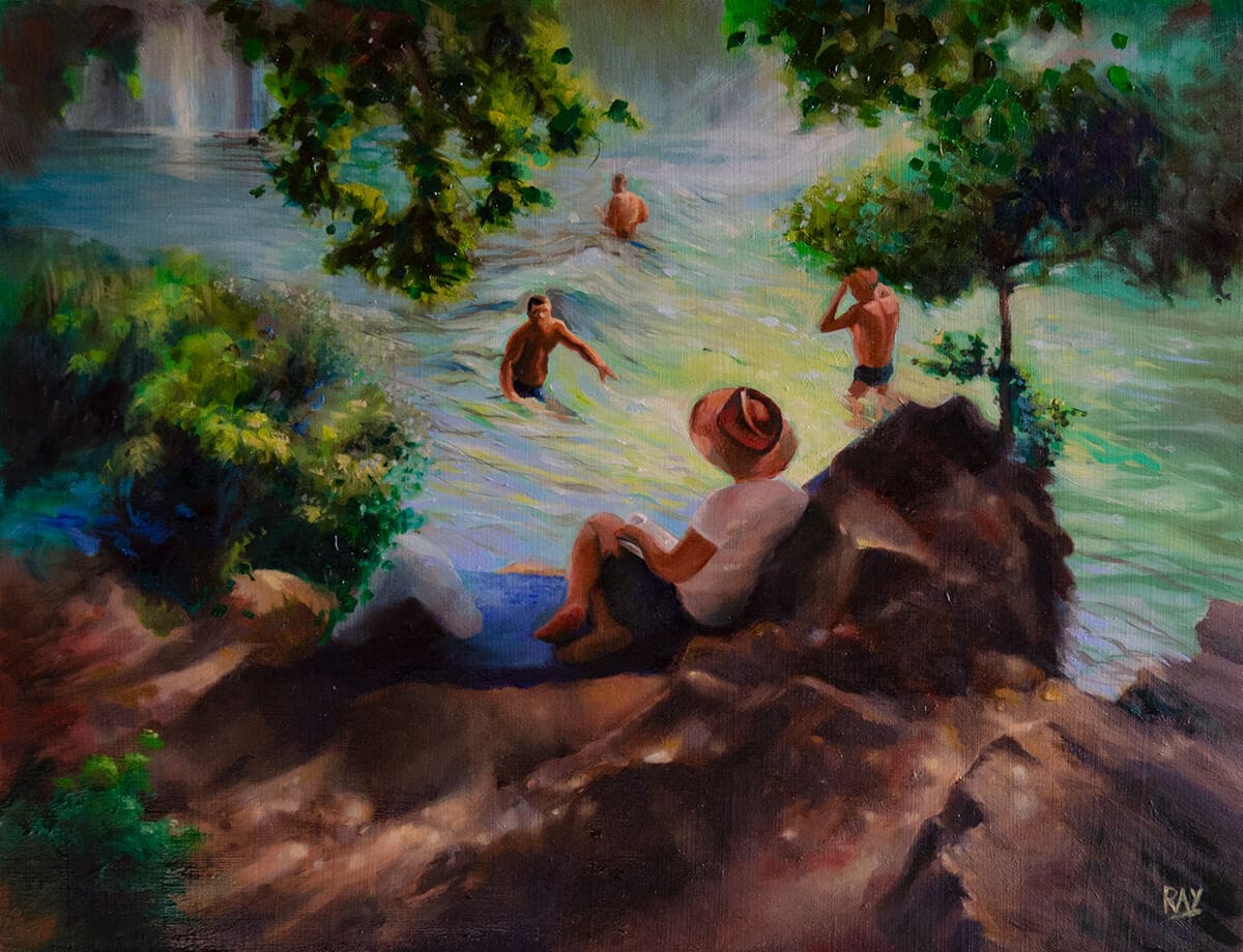 Swimming Hole, Image 1.