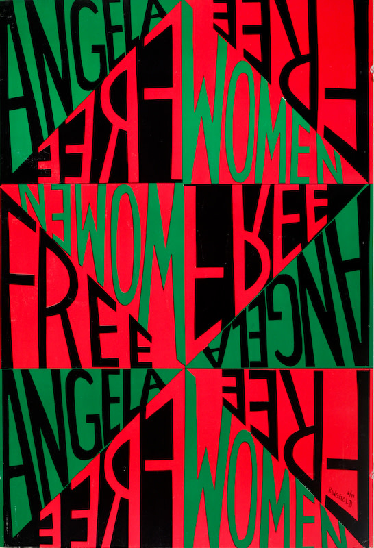 [Exhibit Collection] WOMEN FREE ANGELA by Faith Ringgold 