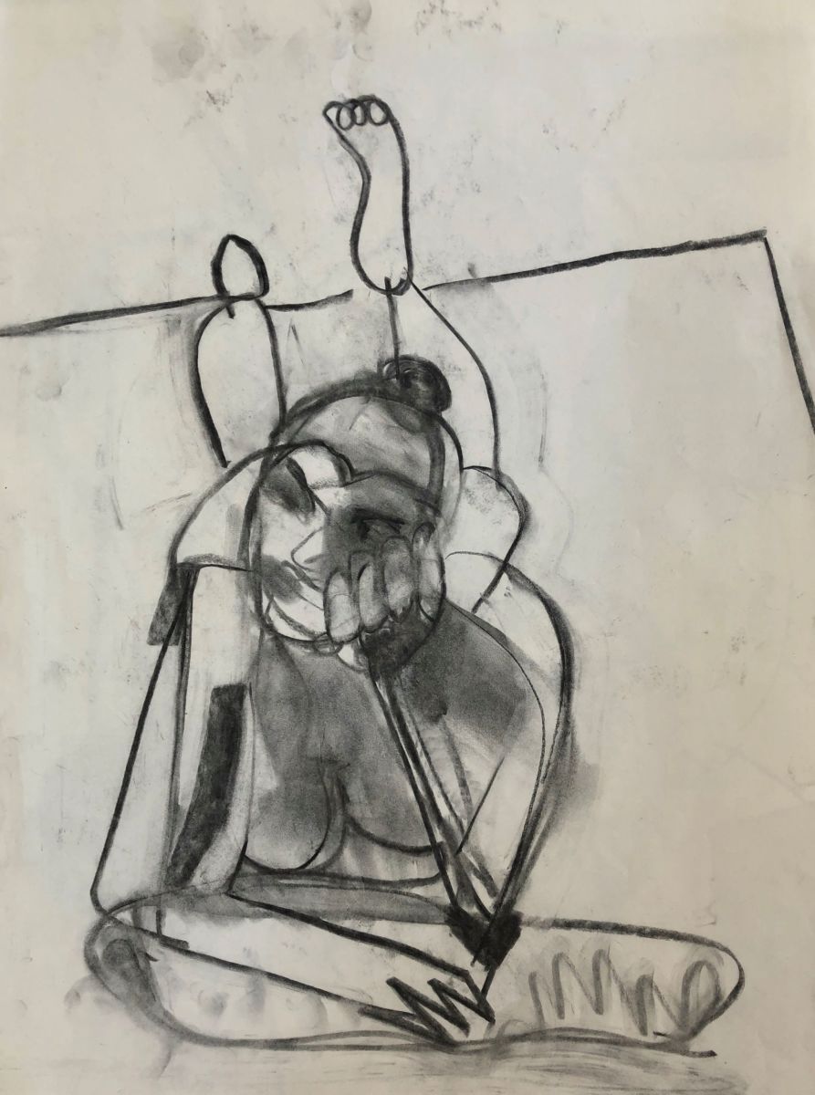 Amy Reclining by Laura Shabott, Image 1.