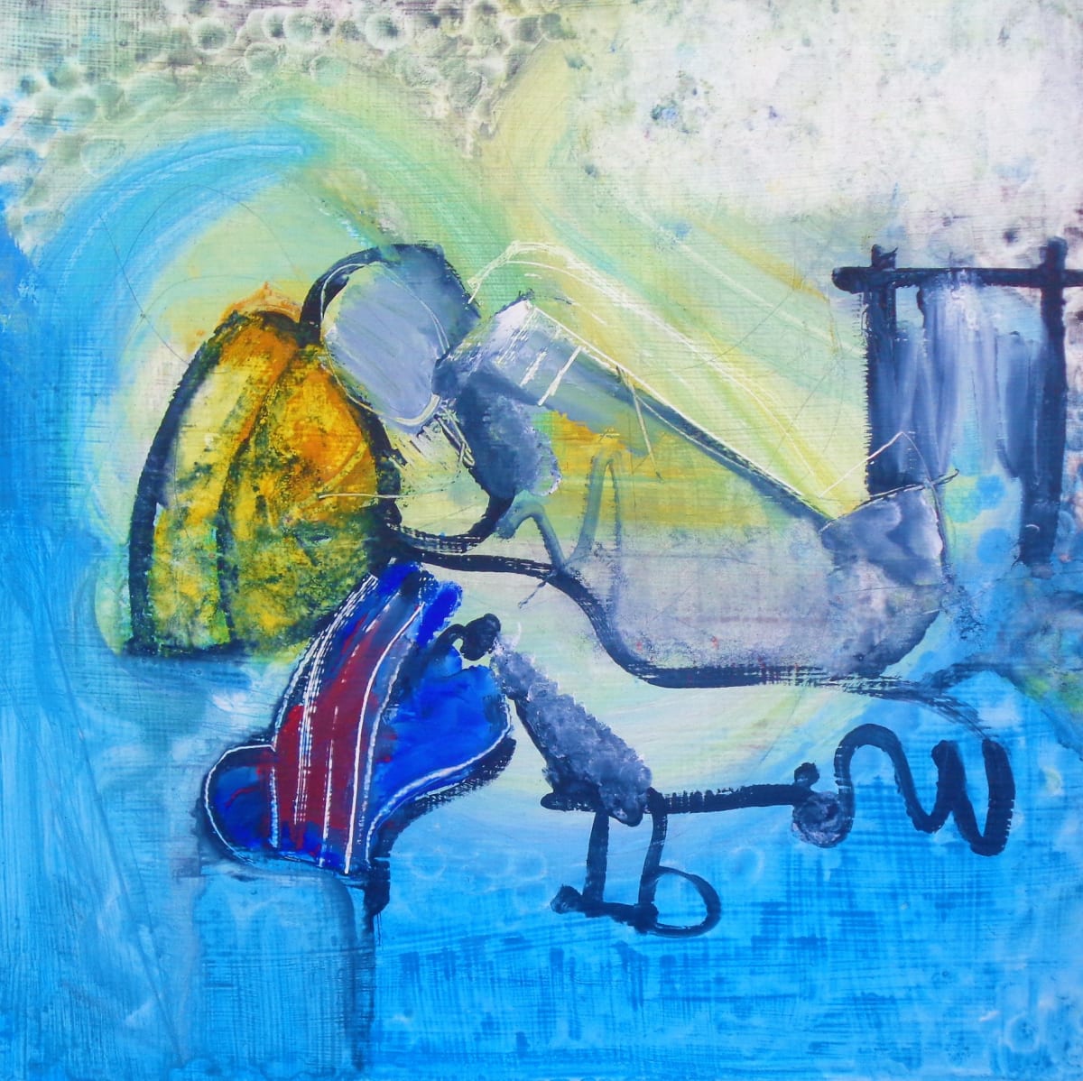 Man with Drum by Laura Shabott, Image 1.