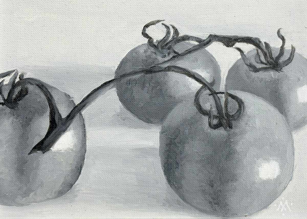 Vine Tomatoes II by Martha Lee Turner, Image 1.