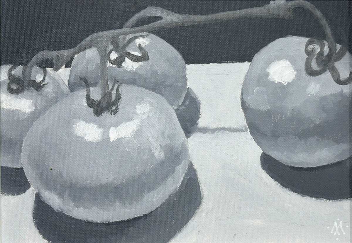 Vine Tomatoes I by Martha Lee Turner, Image 1.