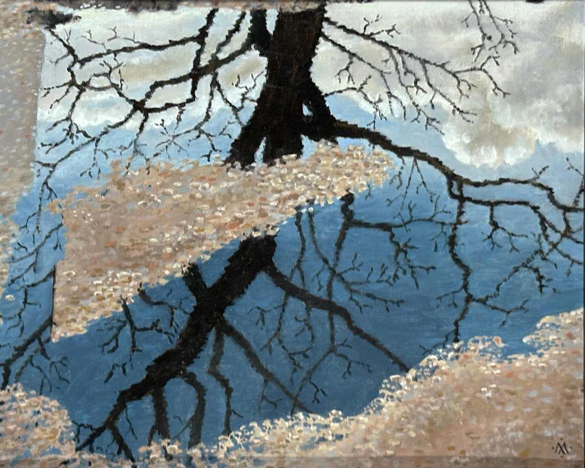 Tree Reflection (After the Storm) by Martha Lee Turner 