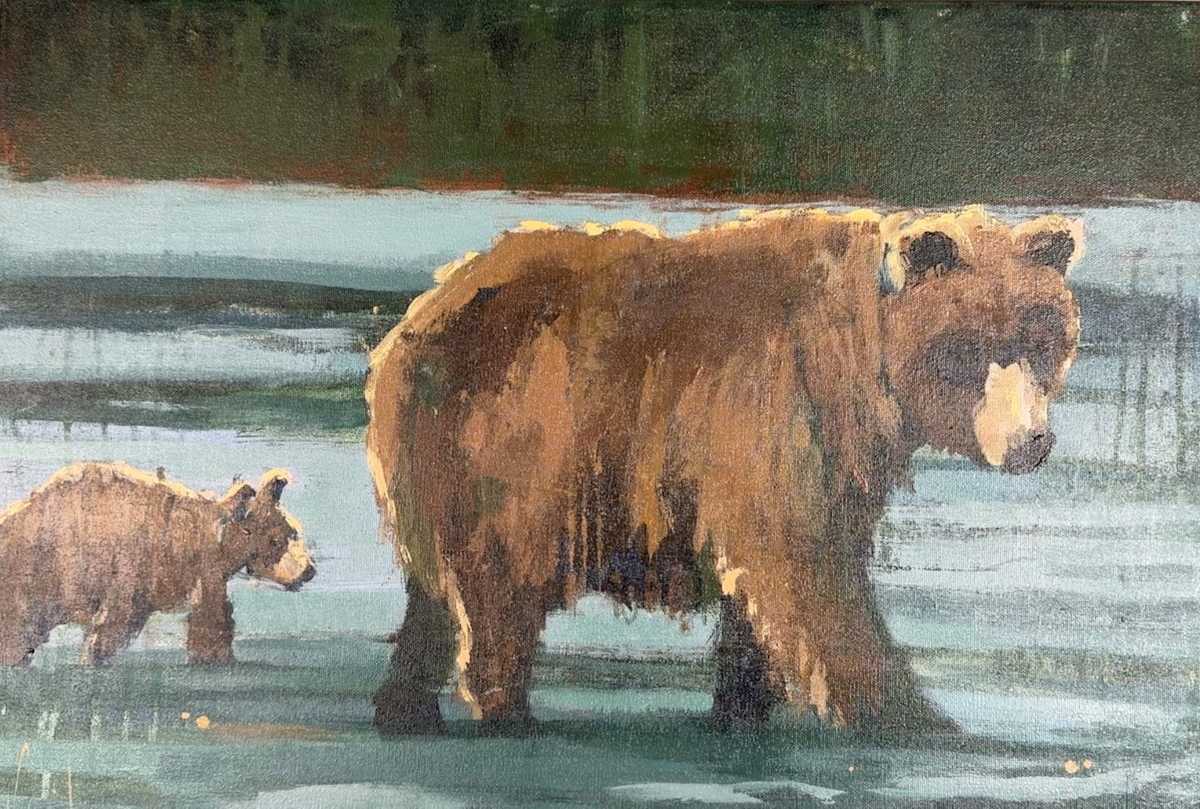 Wading Together by Kristen Engel, Image 1.