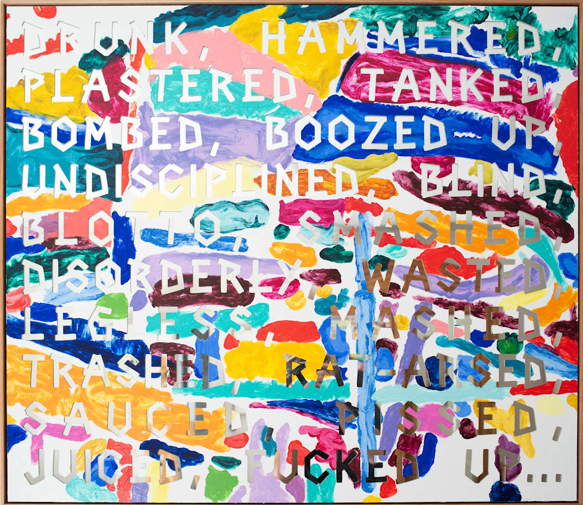 Regression Painting (Drunk…) by Michael Lindeman, Image 1.