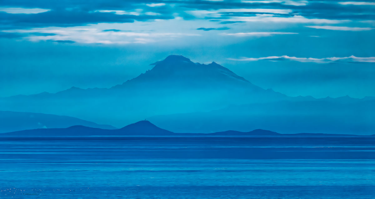 Strait of Juan de Fuca looking to East Sooke Regional Park, Canada by David Whited  Image: Strait of Juan de Fuca looking to East Sooke Regional Park, Canada 